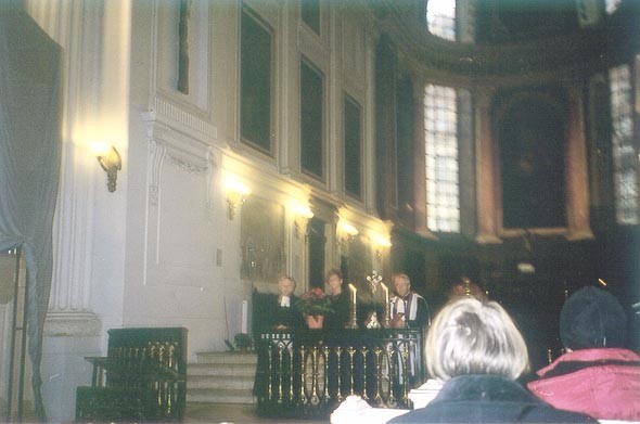 Inside the Nikolai Church